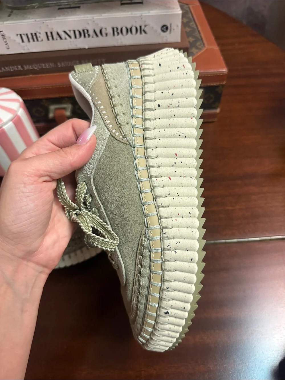 Size 38 Chloe Nama sneakers in green